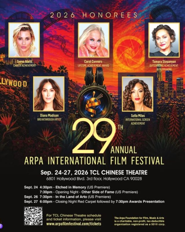 29th Annual Arpa International Film Festival